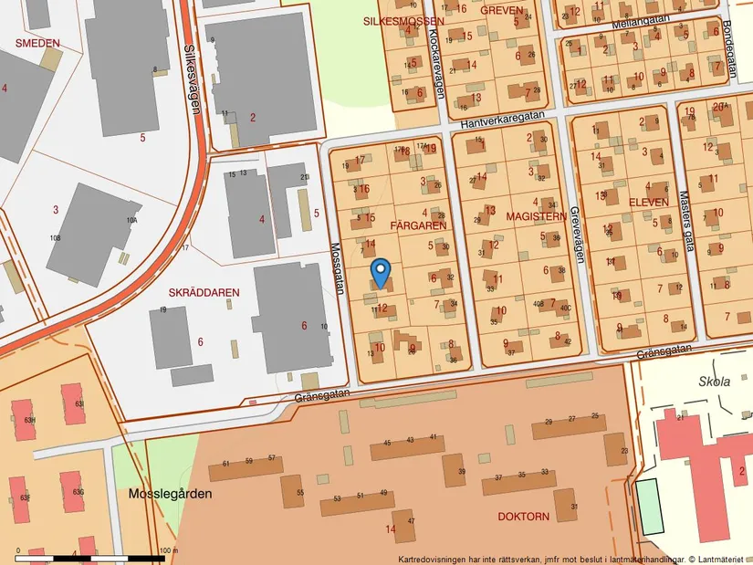 Villa, Mossgatan 9, Värnamo