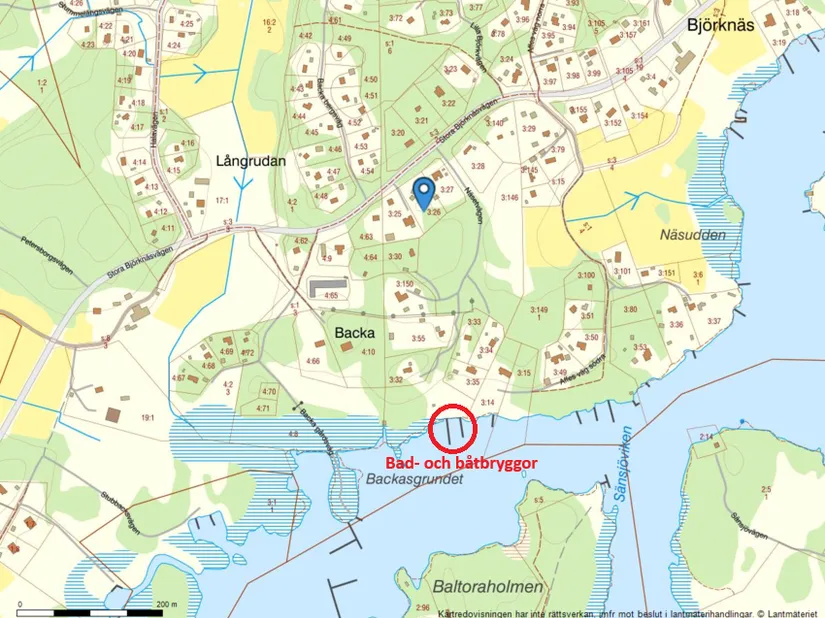 Villa, Stora Björknäsvägen 136, Björknäs, Norrtälje