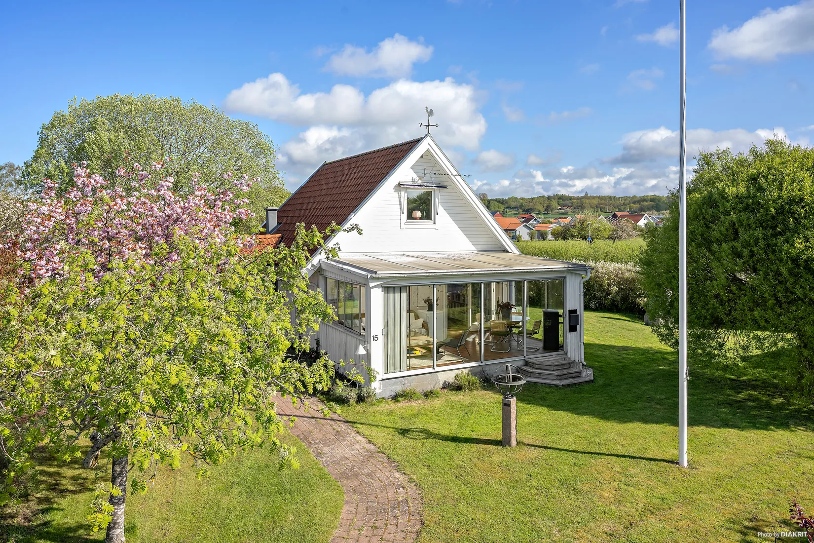 Villa, Tors gränd 15, Frösakull, Halmstad