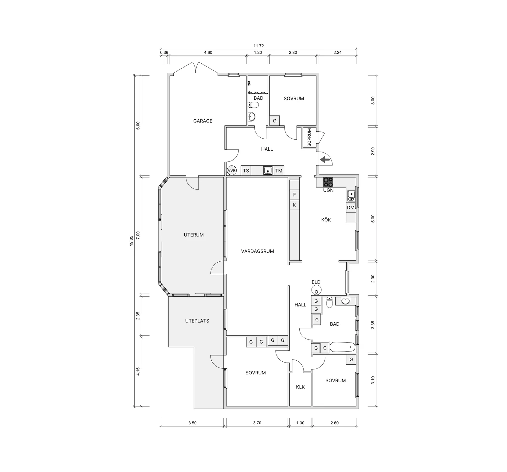 Villa, Körsbärsliden 2, Örkelljunga