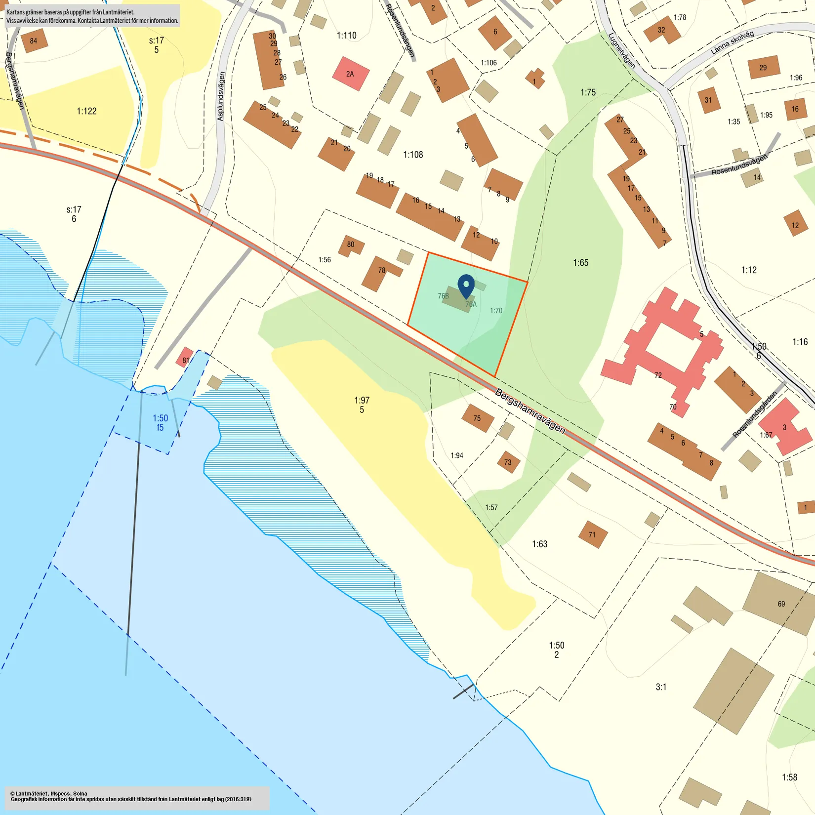 Radhus, Bergshamravägen 76B, Länna - Bergshamra, Norrtälje