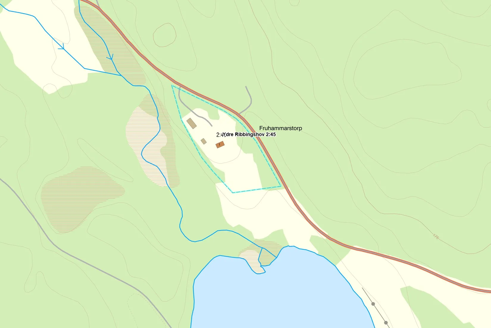 Villa, Fruhammarstorp 1, Ydre