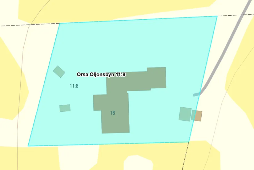 Villa, Kompanivägen 18, Oljonsbyn, Orsa