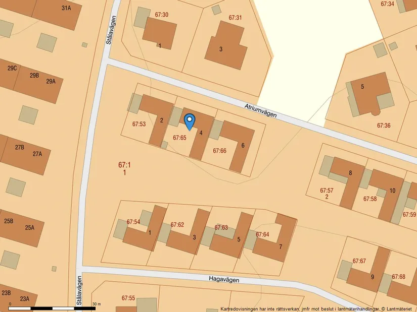 Villa, Radhus, Atriumvägen 4, Karlshamn