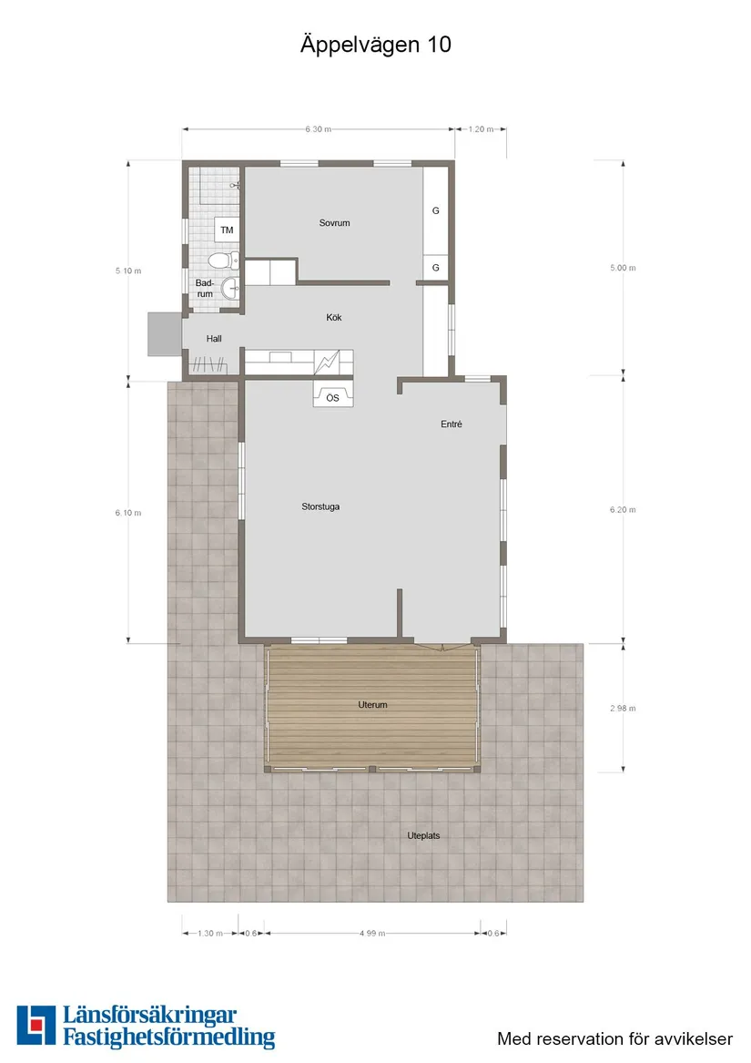 Fritidshus, Äppelvägen 10, Brandholmssund, Enköping