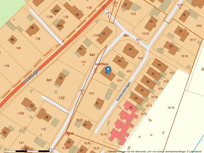 Villa, Guldsmedsvägen 47, Valbo, Gävle