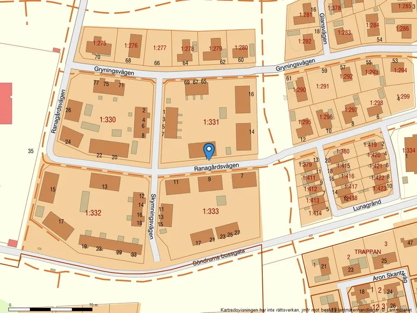 Bostadsrätt, Ranagårdsvägen 18, Ranagård, Halmstad