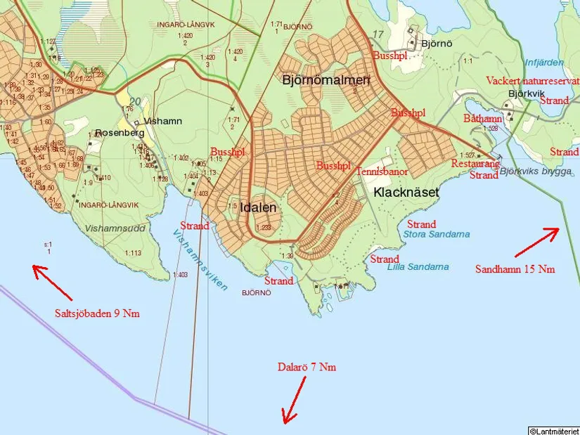 Villa, Slingerstigen 48, Ingarö Björkvik, Värmdö