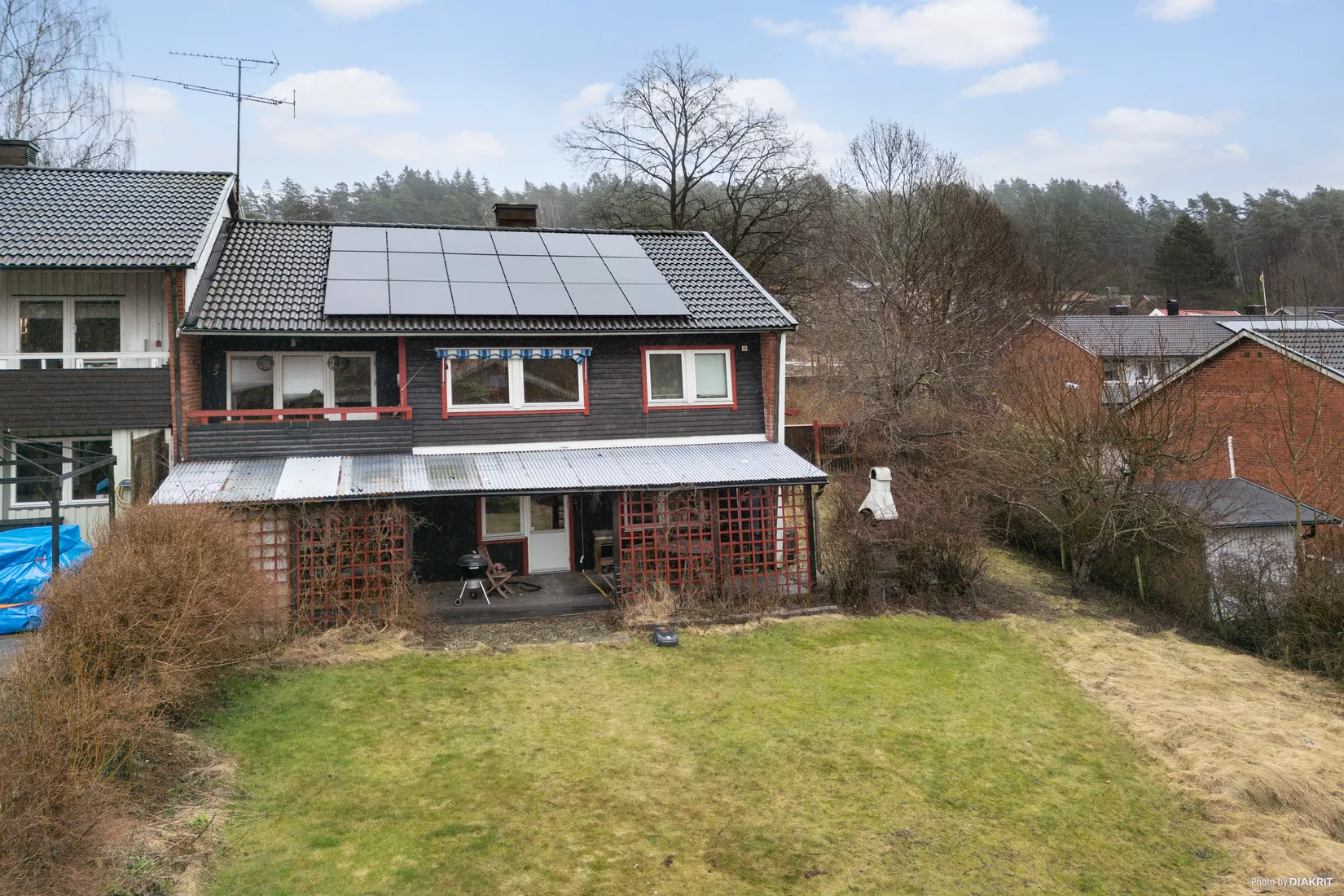 Villa, Radhus, Konvaljevägen 2D, Lindome, Mölndal