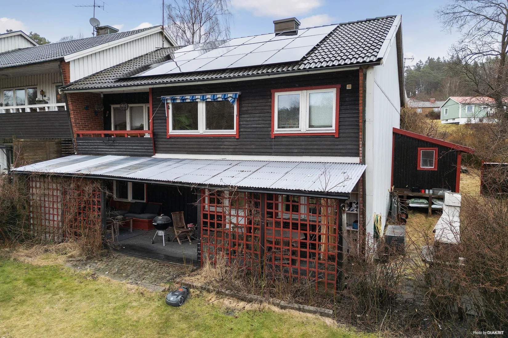 Villa, Radhus, Konvaljevägen 2D, Lindome, Mölndal