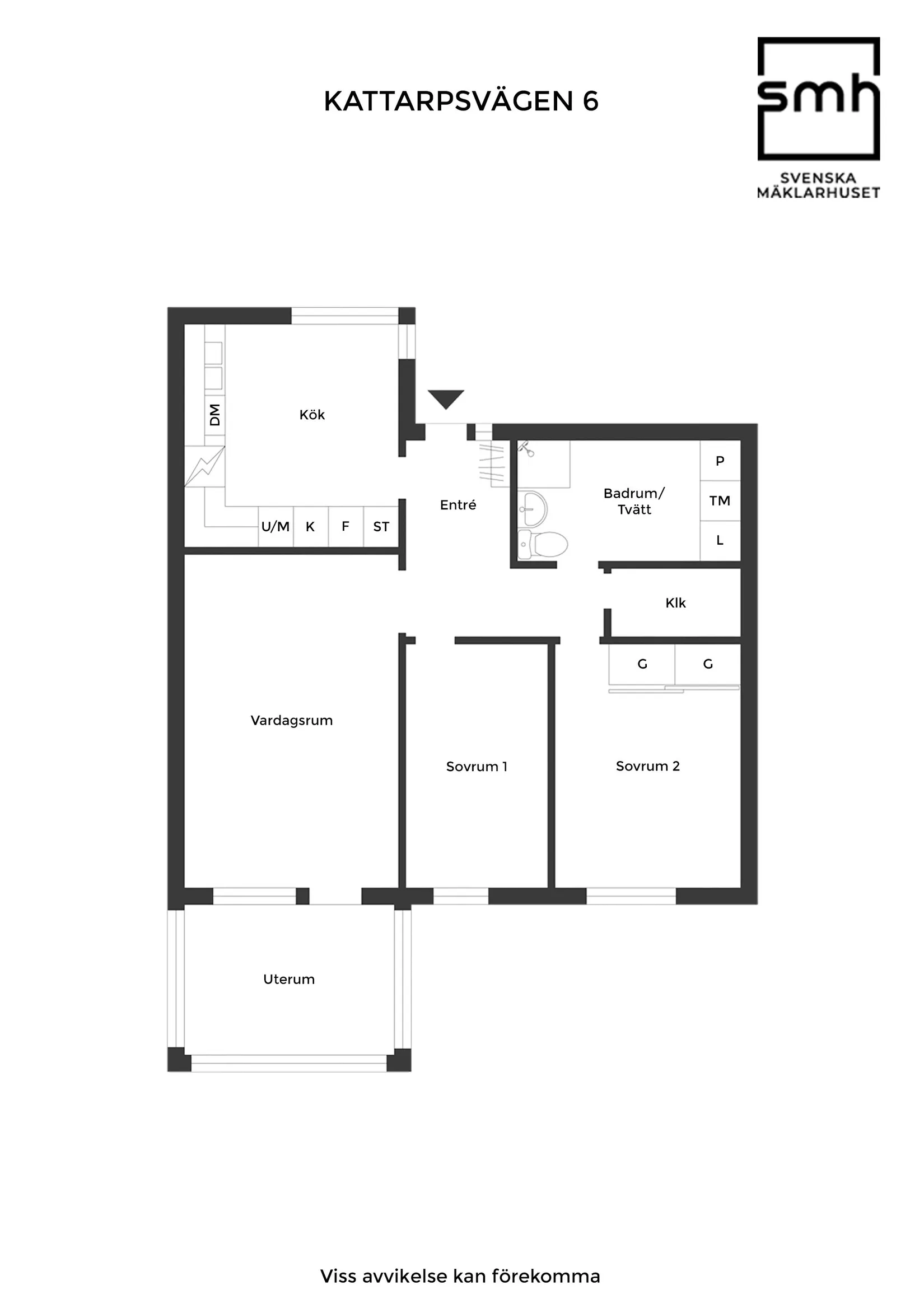 Bostadsrätt, Kattarpsvägen 6, Eslöv