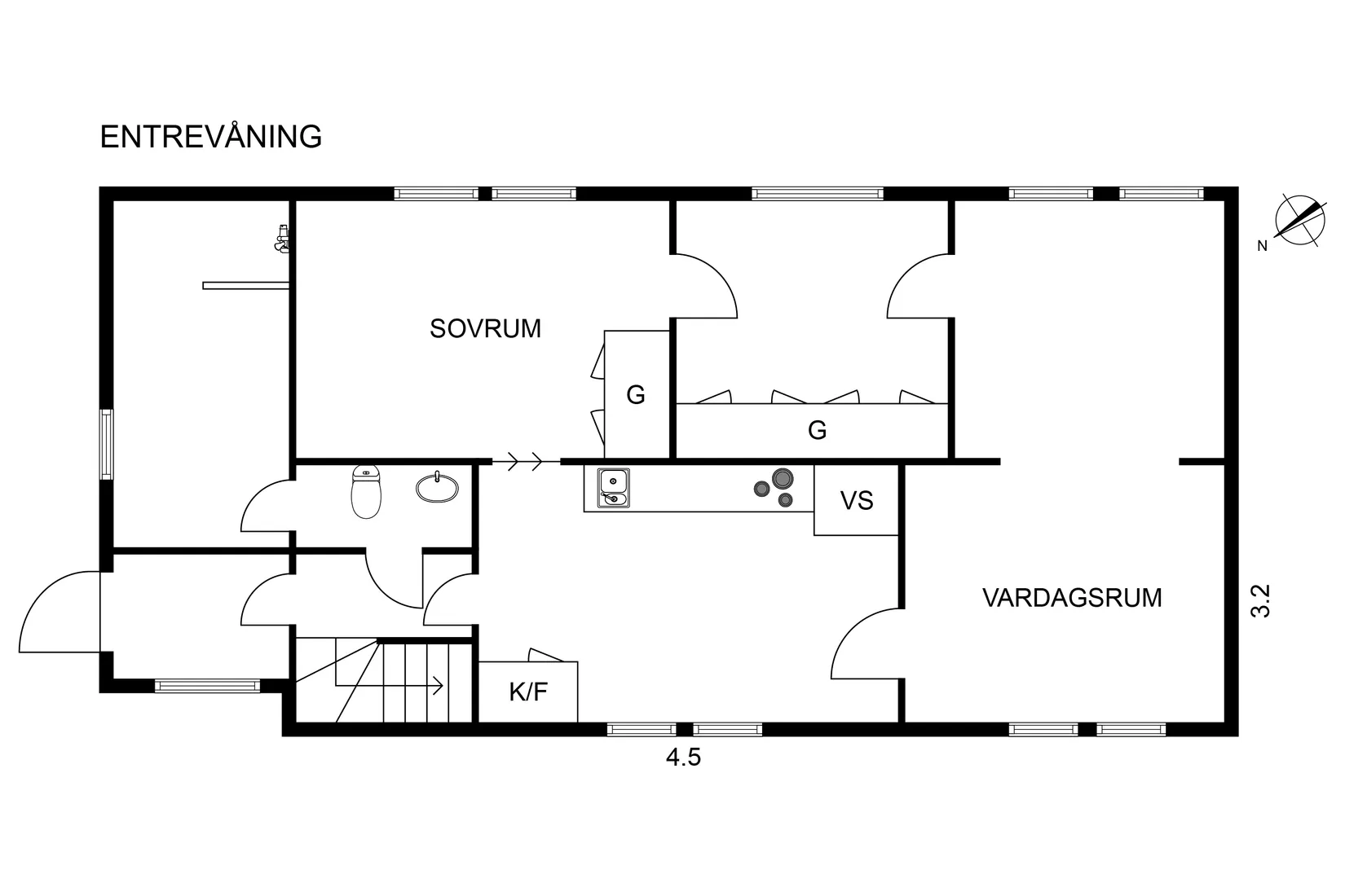 Villa,  Bärneboda 2, Arentorp, Vara