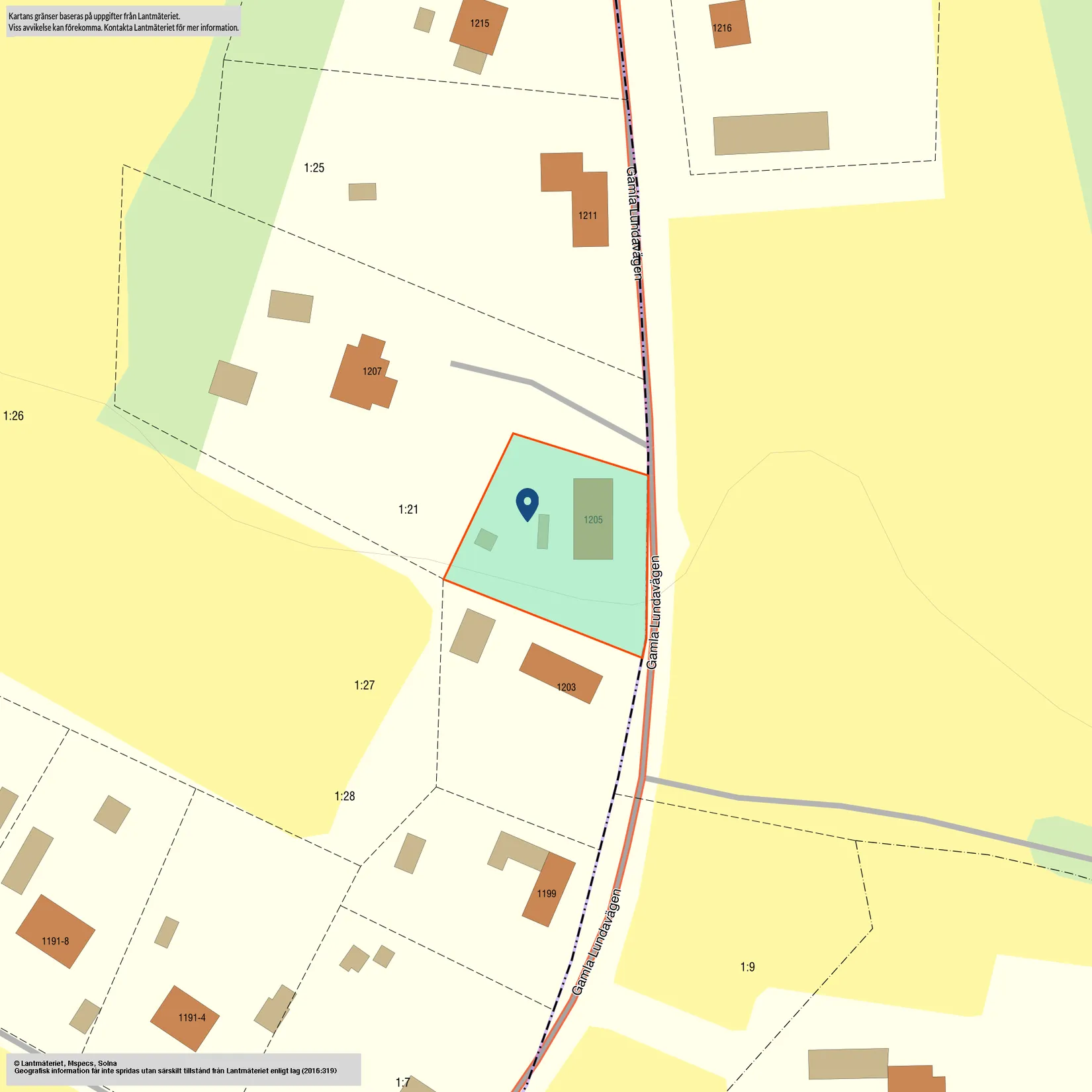 Villa, Gamla Lundavägen 1205, Knickarp, Sjöbo