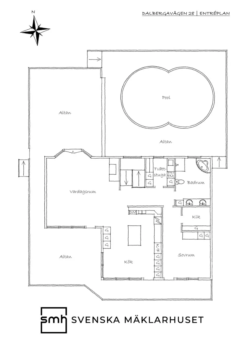 Villa, Dalbergavägen 28, Kungsbacka