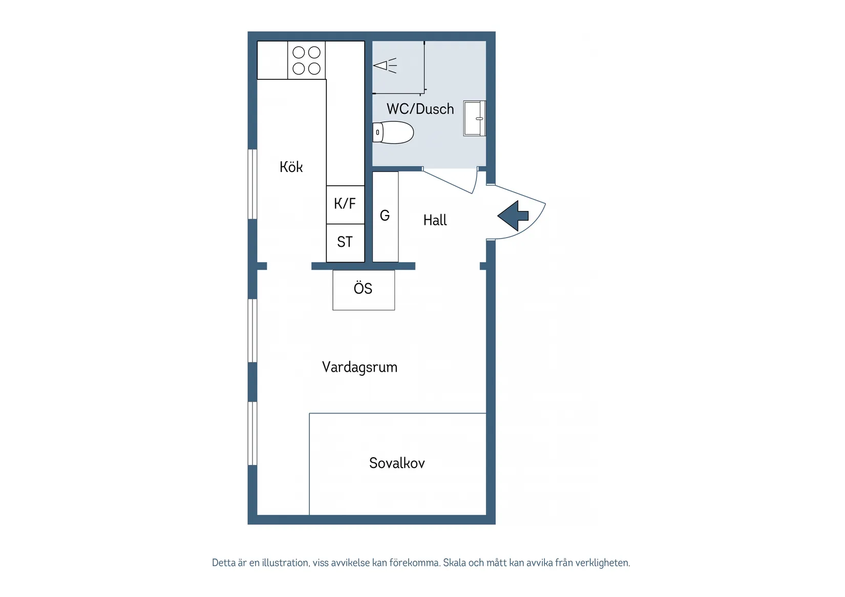 Bostadsrätt, Storgatan 26 B, Centrum, Skövde