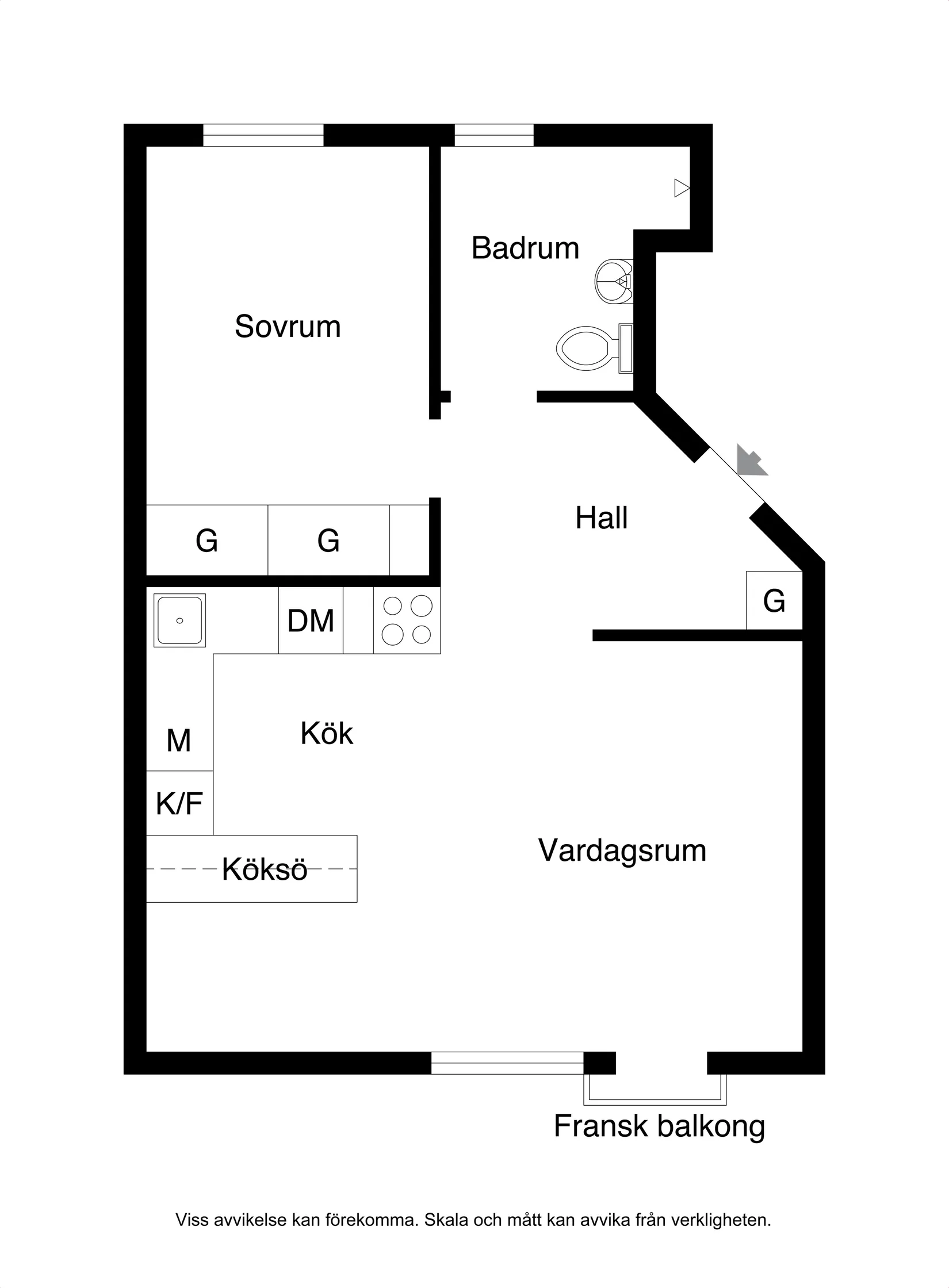 Bostadsrätt, Fredrikslundsvägen 5, Abrahamsberg / Åkeslund, Stockholm