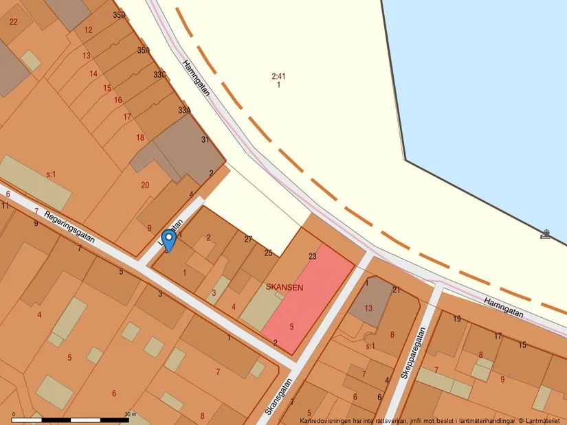 Villa, Radhus, Laxgatan 3, Gamla Stan, Simrishamn