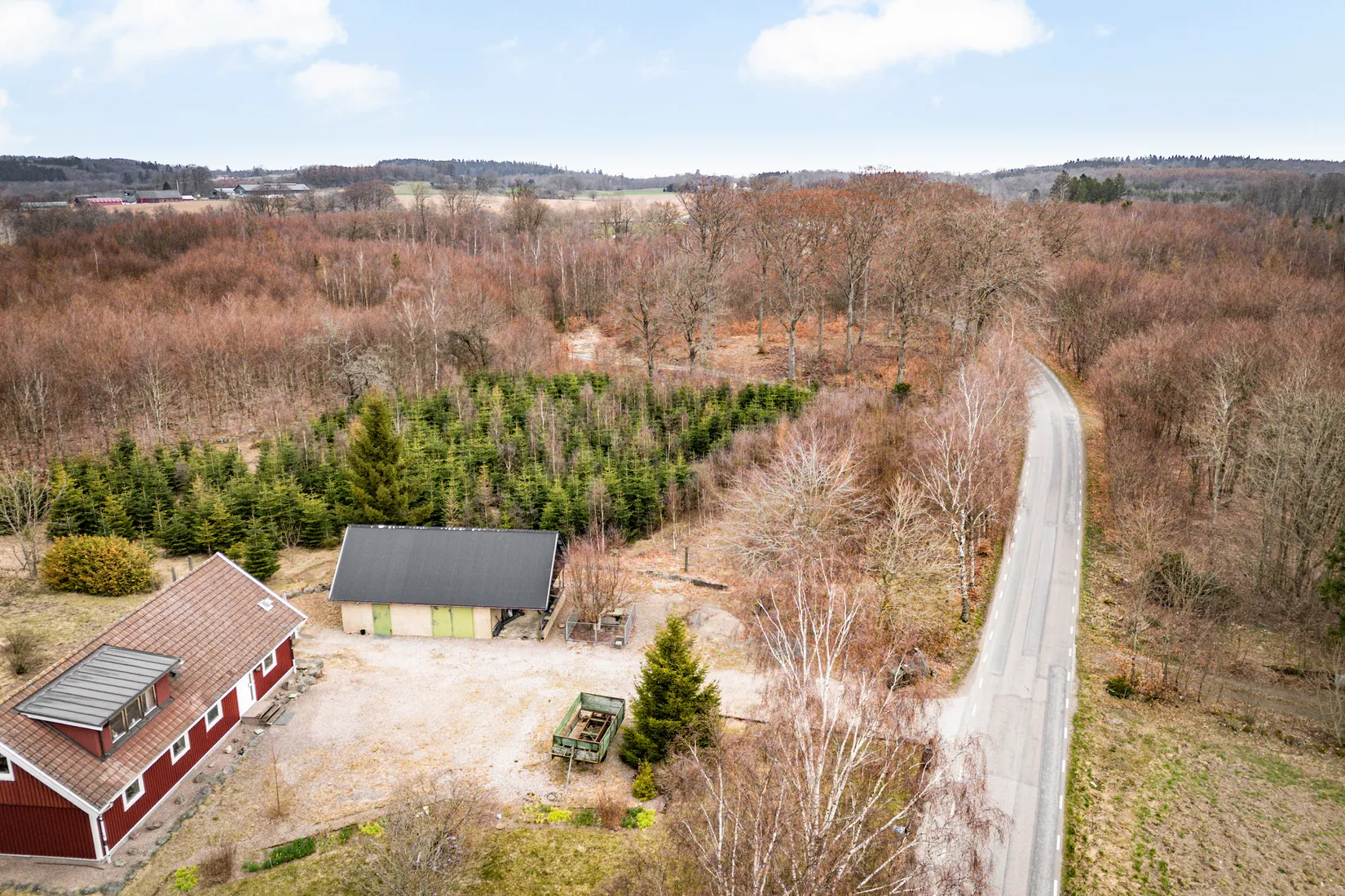 Gård/Skog, Åkarpsvägen 82, Åkarp, Raskarum, Sankt Olof, Simrishamn