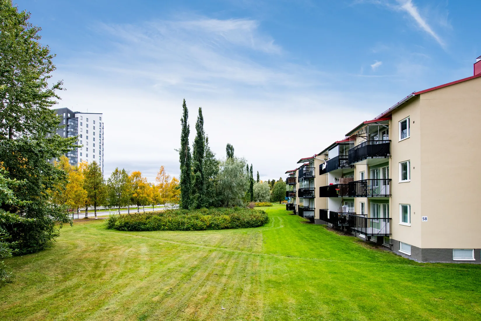 Bostadsrätt, Krondikesvägen 58B, Tegelplan, Östersund