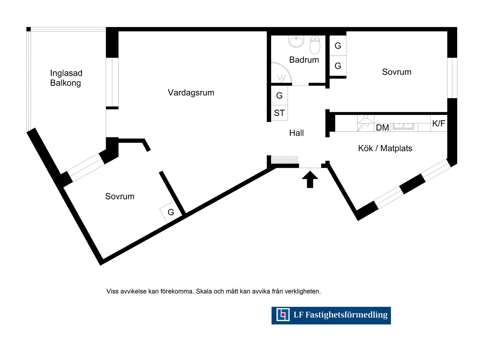 Bostadsrätt, Ryttaregatan 1C, Kirseberg, Malmö
