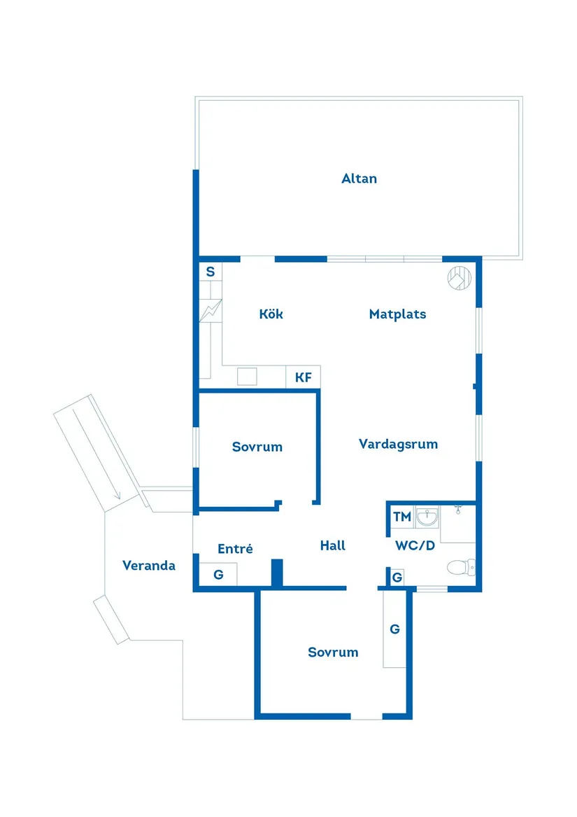 Villa, Fasanvägen 10, Kalkudden, Strängnäs