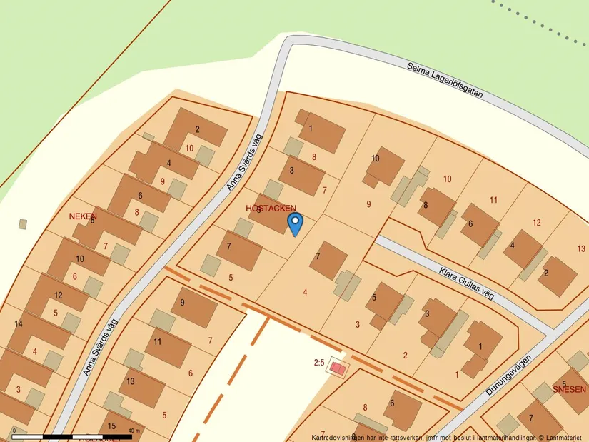 Villa, Anna Svärds väg 5, Hultsberg, Karlstad