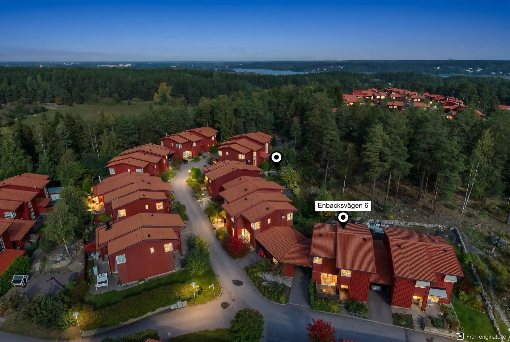 Radhus, Enbacksvägen 6, Pilsbo, Sigtuna