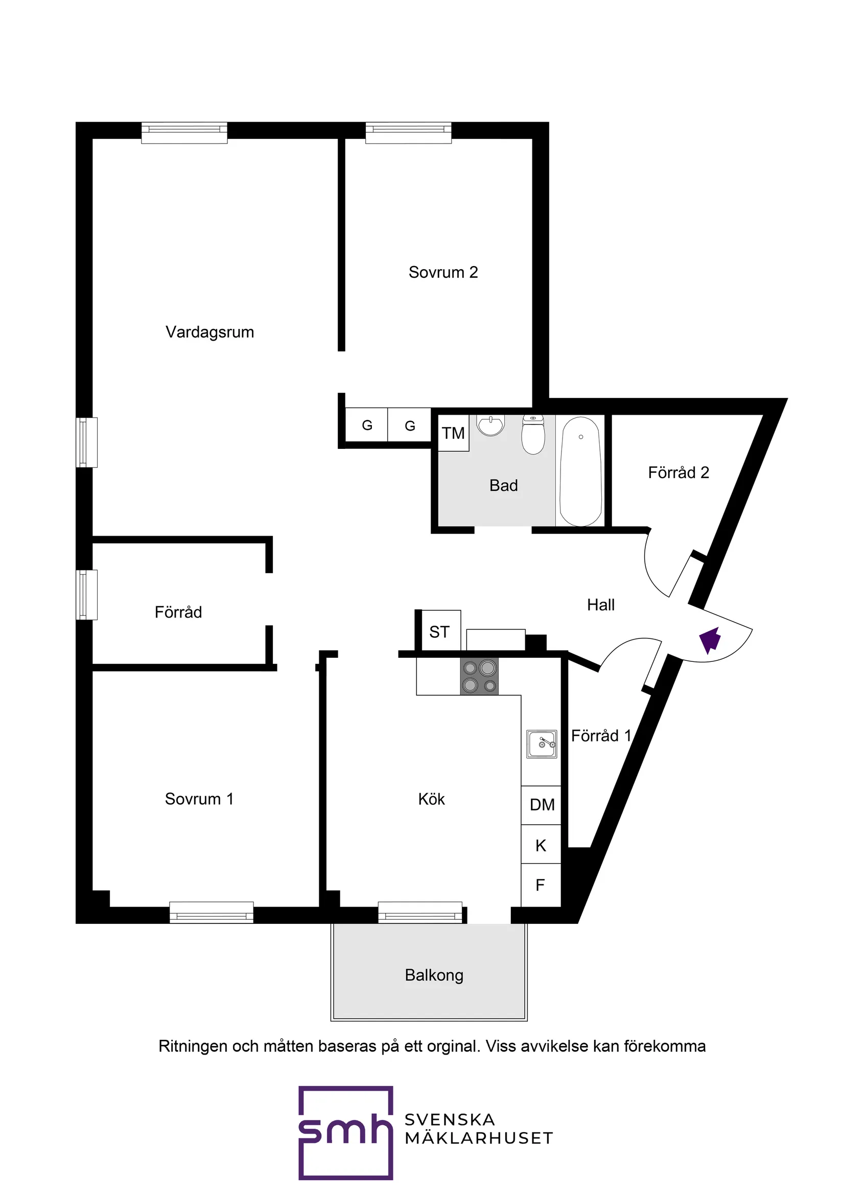 Bostadsrätt, Söderberga Allé 46, Bromma / Beckomberga, Stockholm