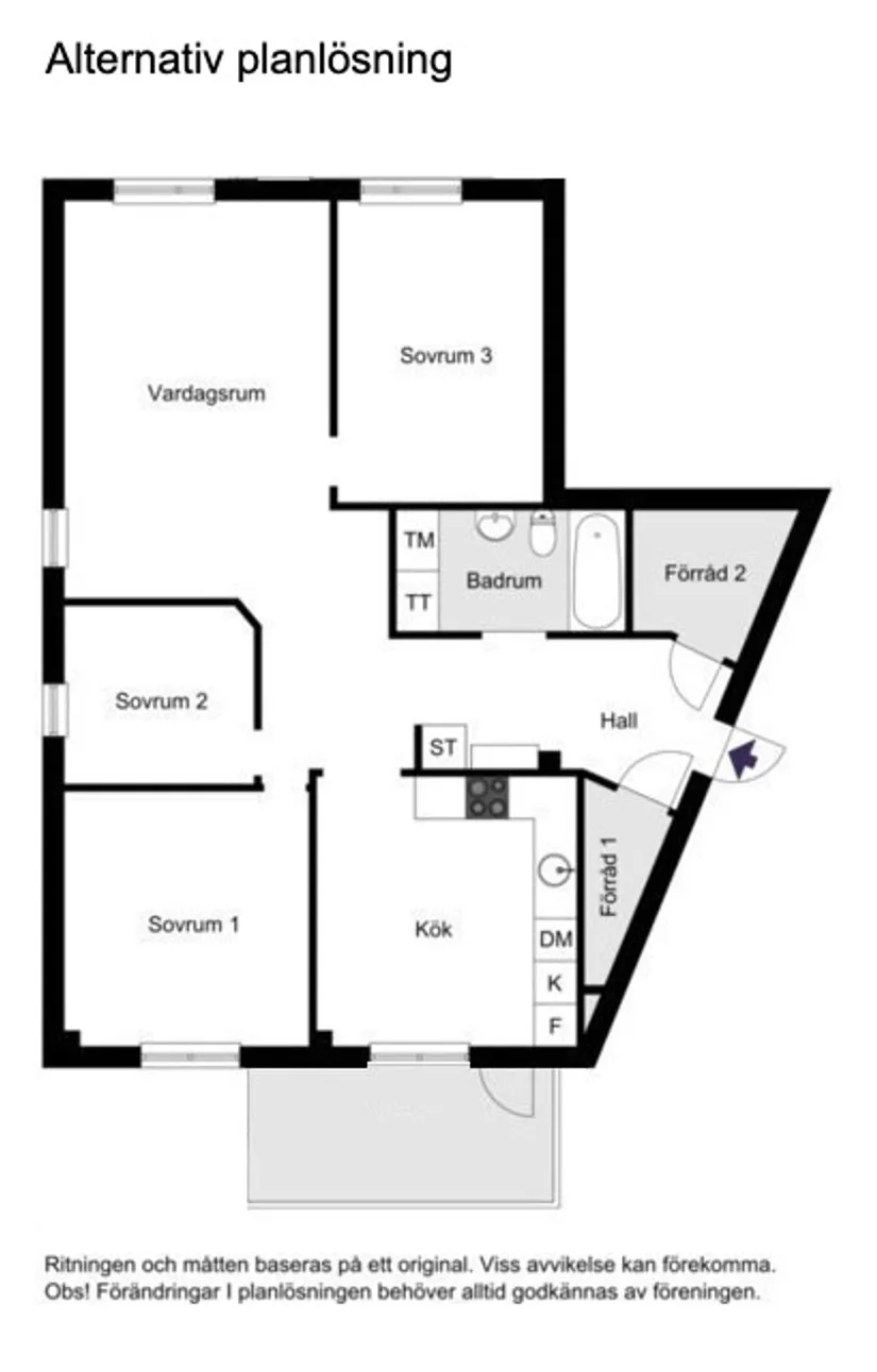 Bostadsrätt, Söderberga Allé 46, Bromma / Beckomberga, Stockholm