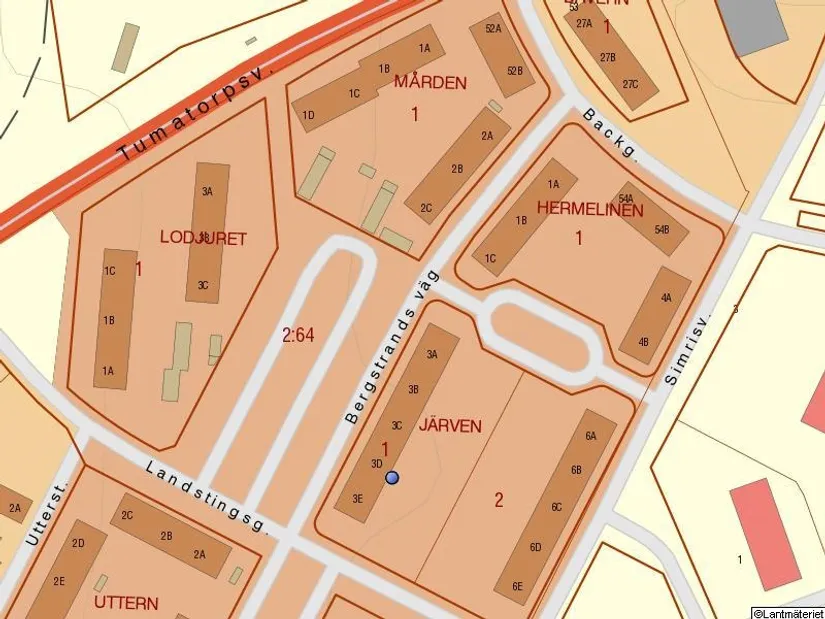 Bostadsrätt, Bergstrands väg 3D, Simrishamn Centrum, Simrishamn