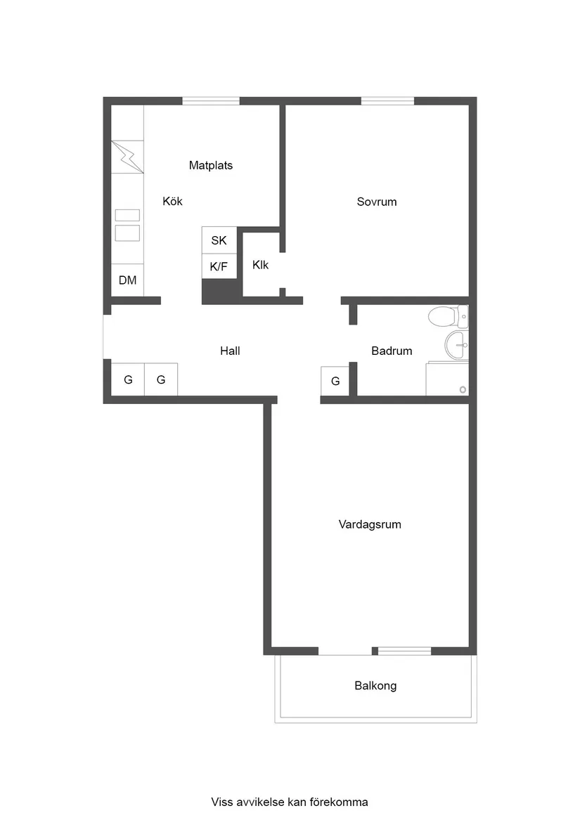 Bostadsrätt, Bergstrands väg 3D, Simrishamn Centrum, Simrishamn