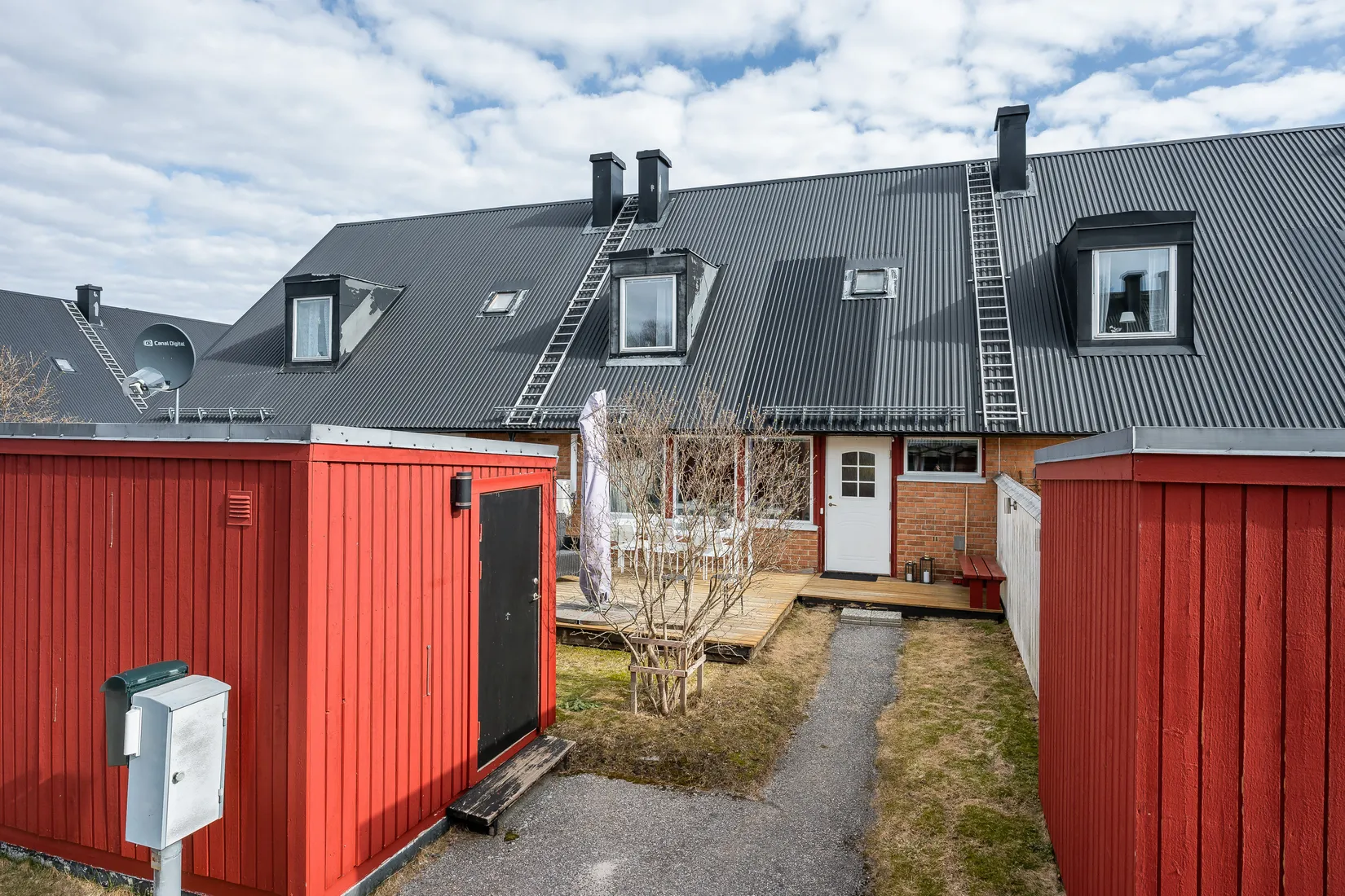 Radhus, Fagottgatan 36, Gånsvik, Härnösand