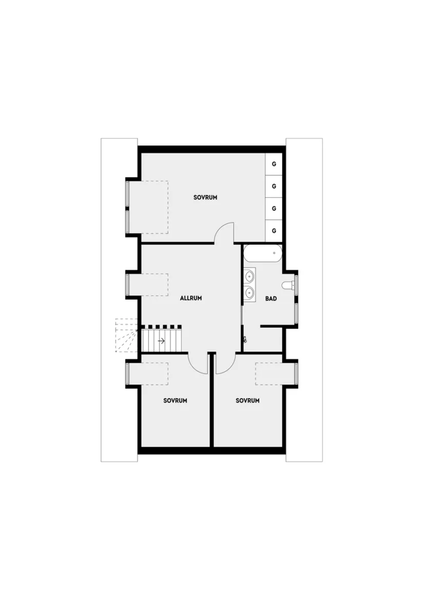 Villa, Ekebydalsvägen 48, Rosendal, Vallentuna