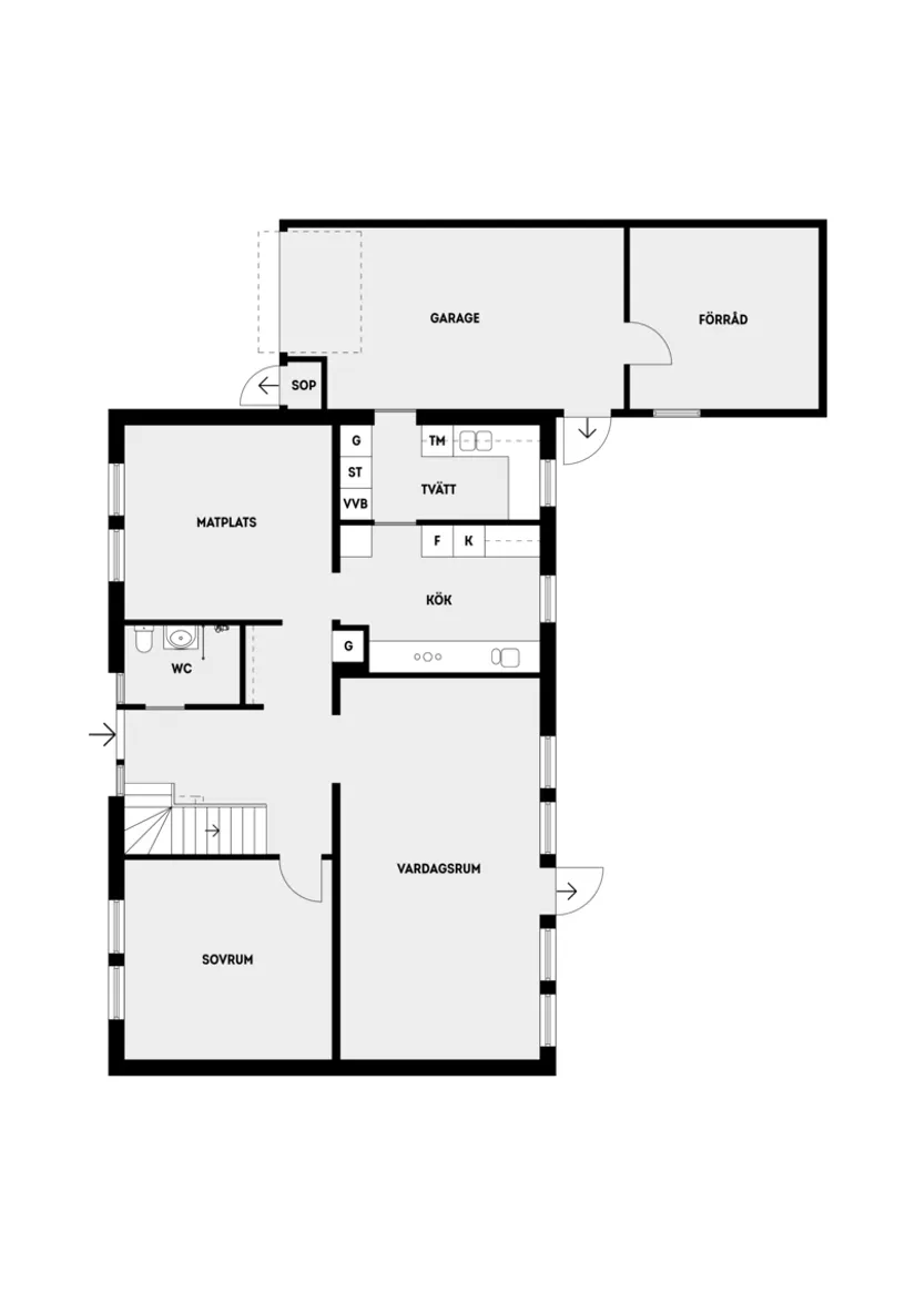 Villa, Ekebydalsvägen 48, Rosendal, Vallentuna