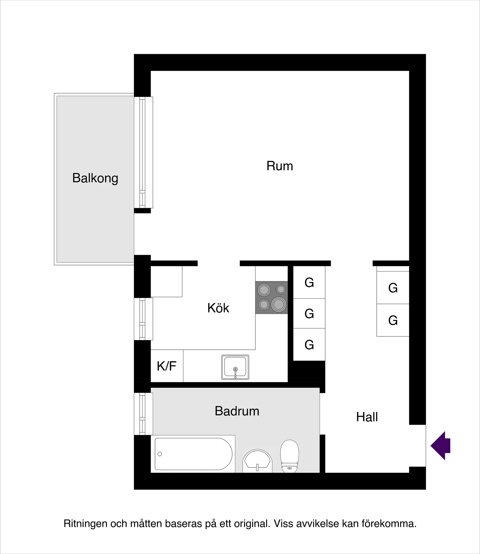 Bostadsrätt, Stabby allé 13B, Luthagen, Uppsala