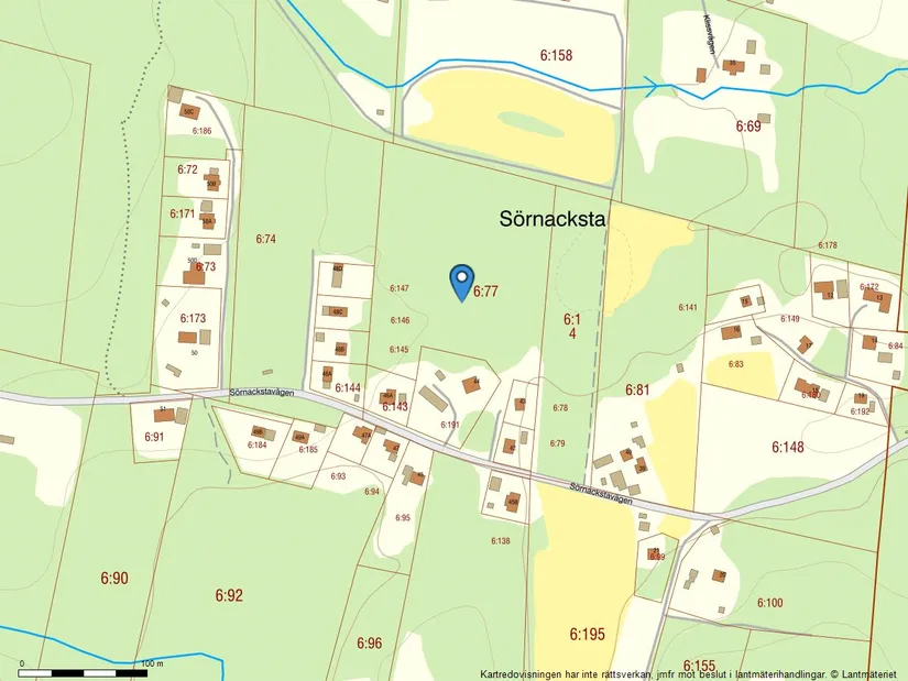 Tomt, Sörnackstavägen, Sörnacksta, Sundsvall