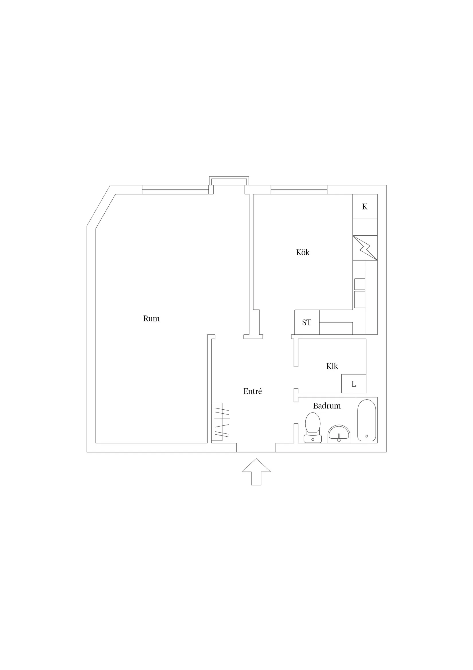 Bostadsrätt, Vasallgatan 5B, Funkabo, Kalmar