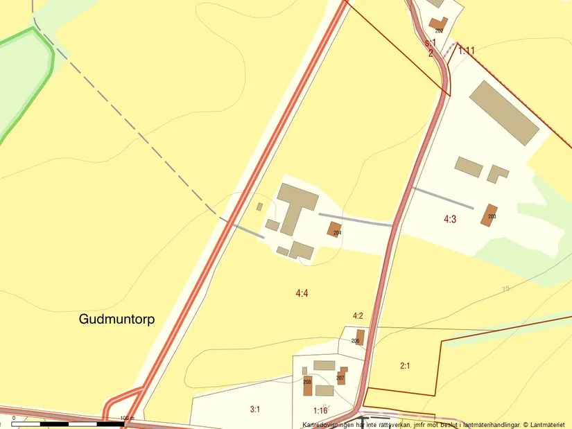 Gård/Skog, Gudmuntorp 204, Rolsberga, Höör