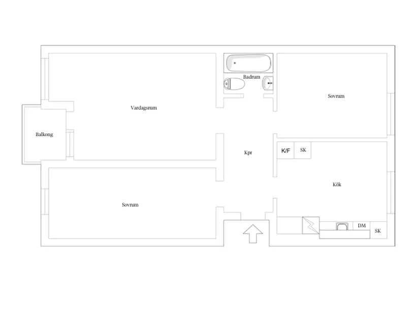 Bostadsrätt, Uddeholmsgatan 32C, Lönngården, Malmö