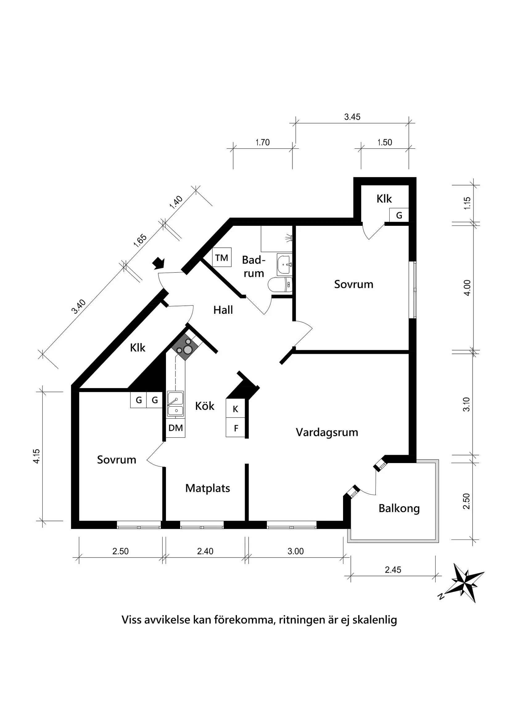 Bostadsrätt, Nävervägen 1B, Furulund, Partille