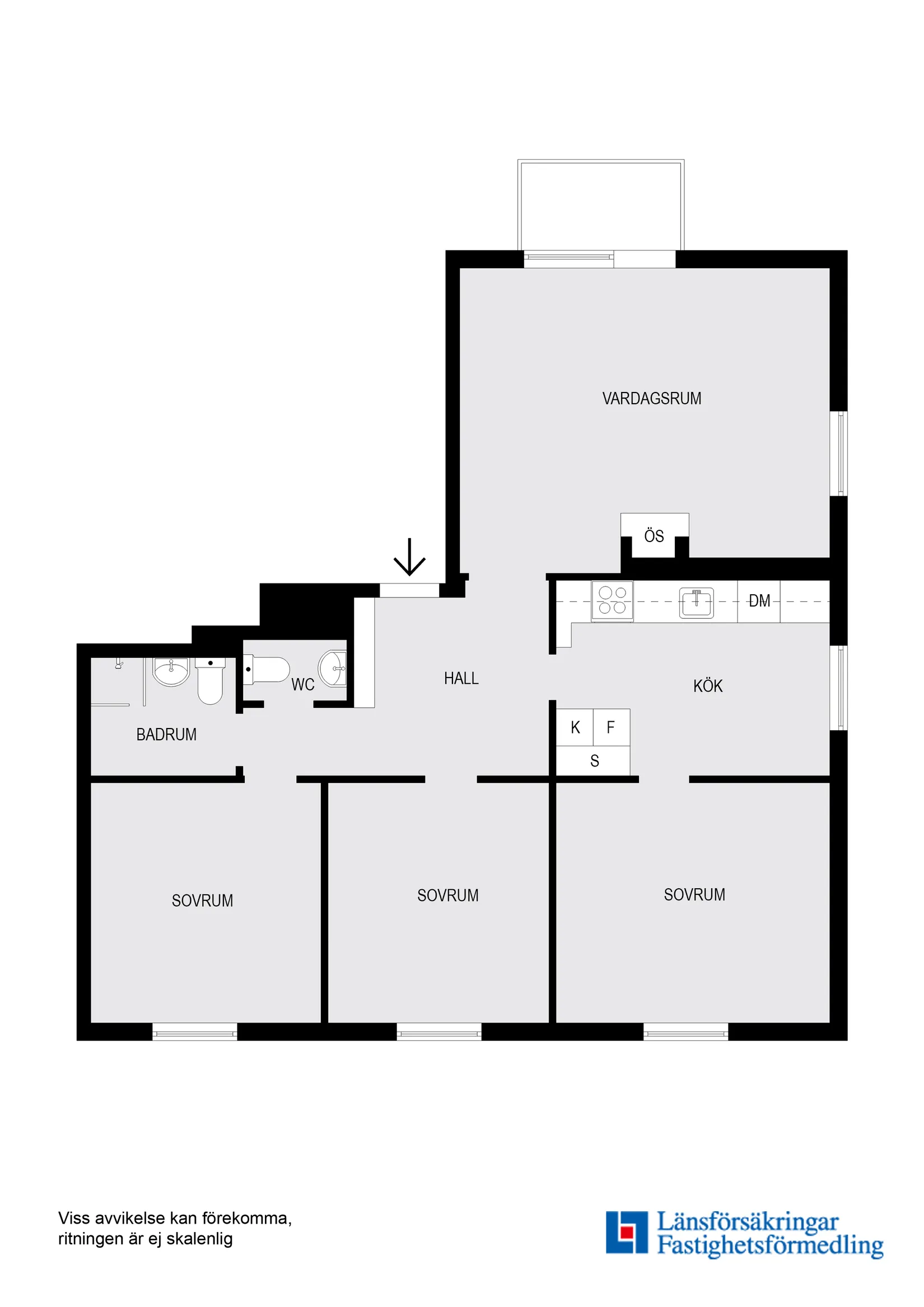 Bostadsrätt, Skebokvarnsvägen 203, Högdalen, Stockholm