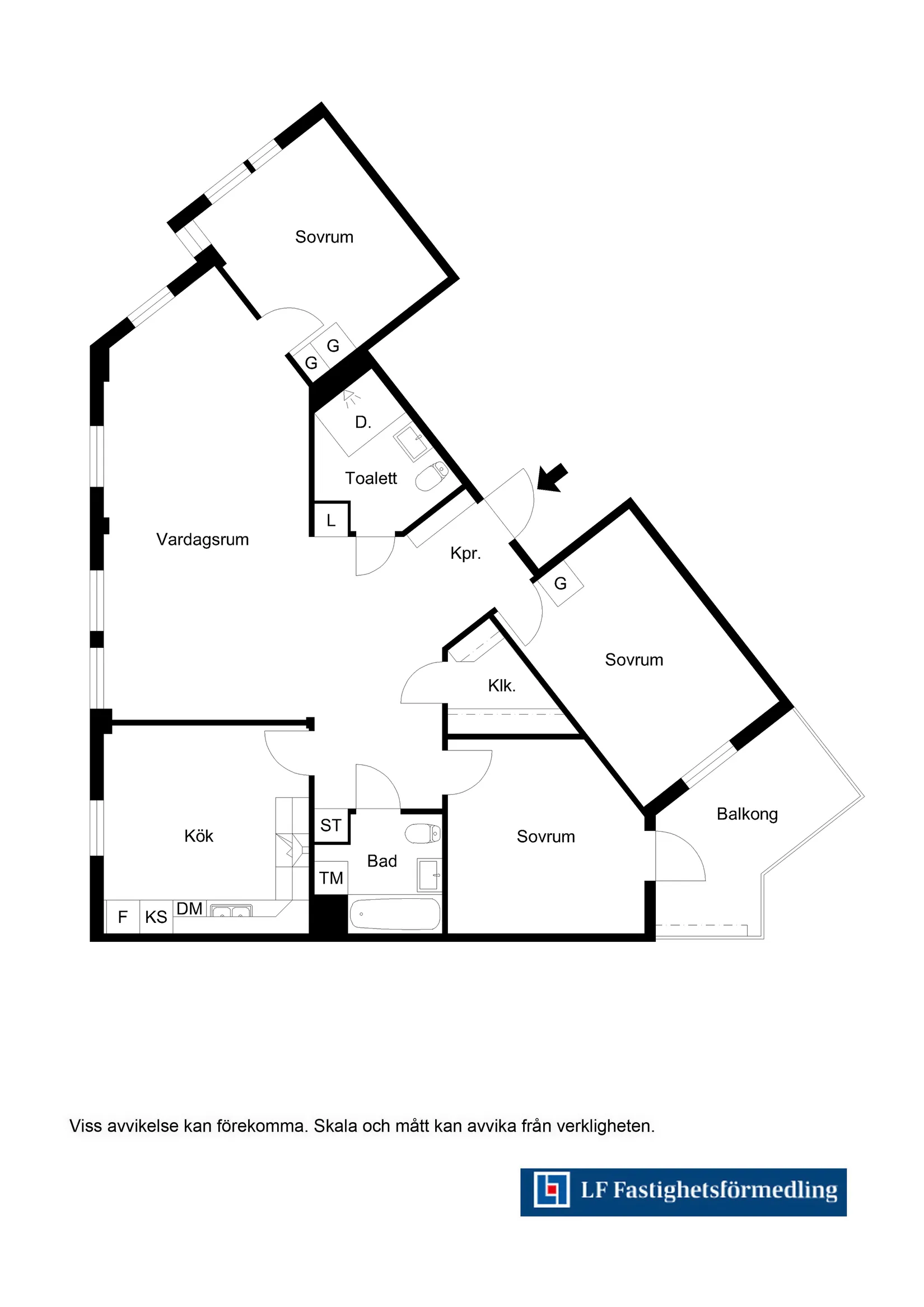 Bostadsrätt, Norra Skolgatan 1, Triangeln, Malmö