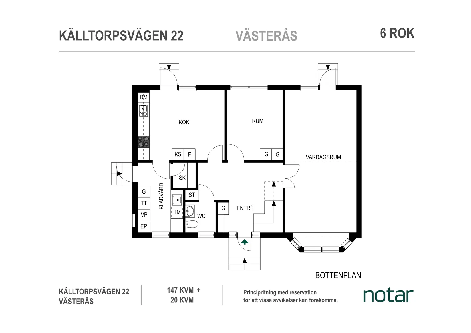 Villa, Källtorpsvägen 22, Källtorp, Västerås