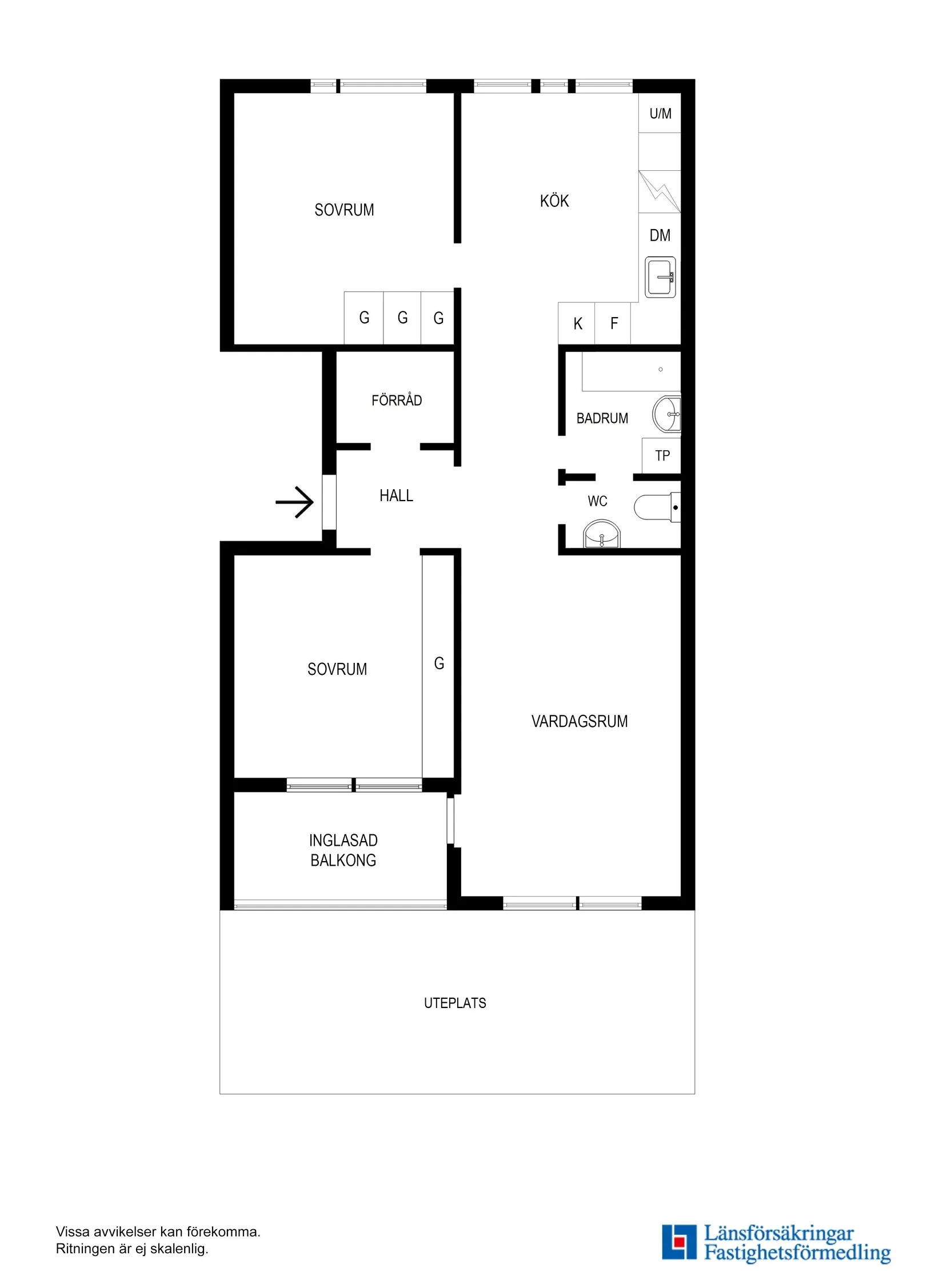 Bostadsrätt, Bygatan 52, Tureberg, Sollentuna