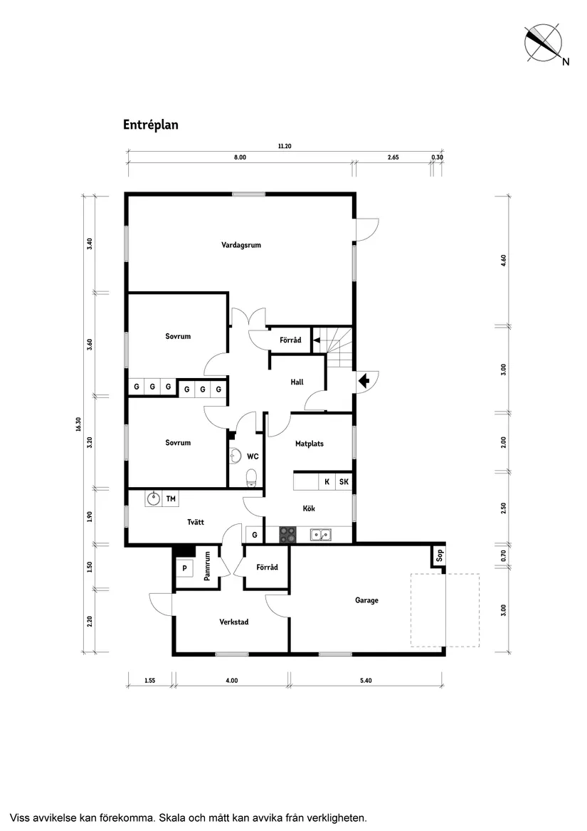 Villa, Roddaregatan 14, Fredriksberg, Vänersborg