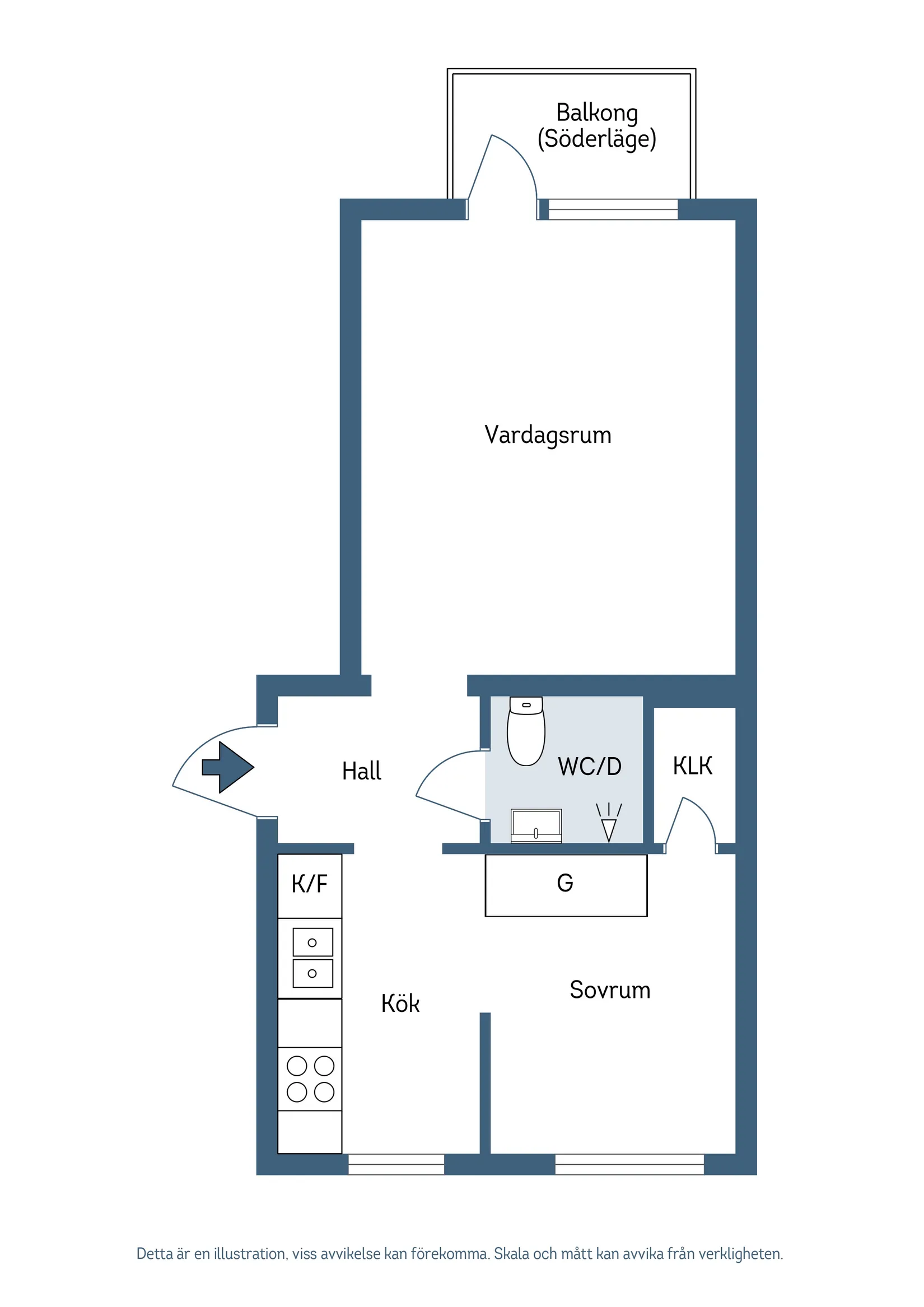 Bostadsrätt, Tränggatan 9A, Norrmalm, Skövde