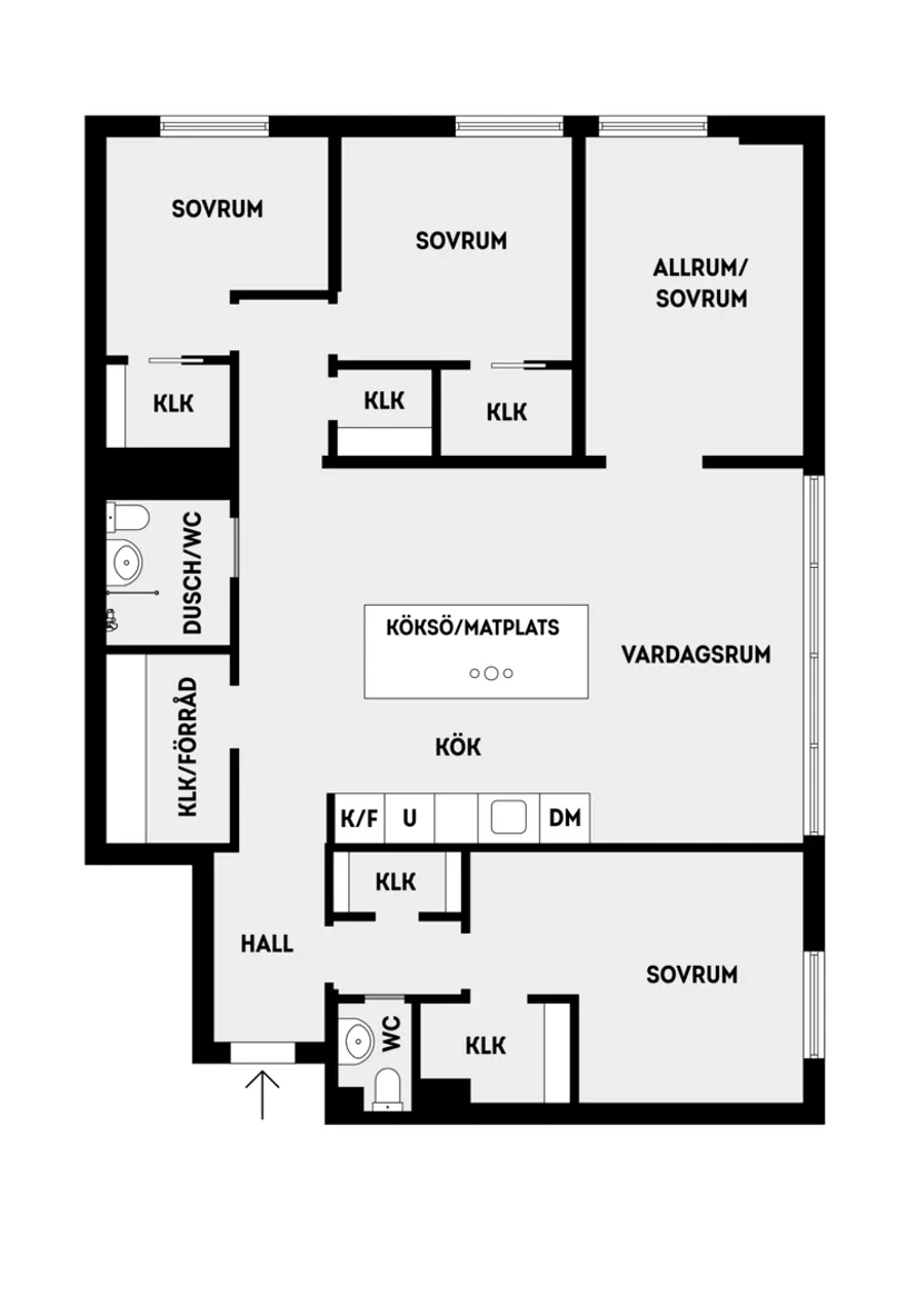Bostadsrätt, Eskadervägen 8, Näsbypark, Täby