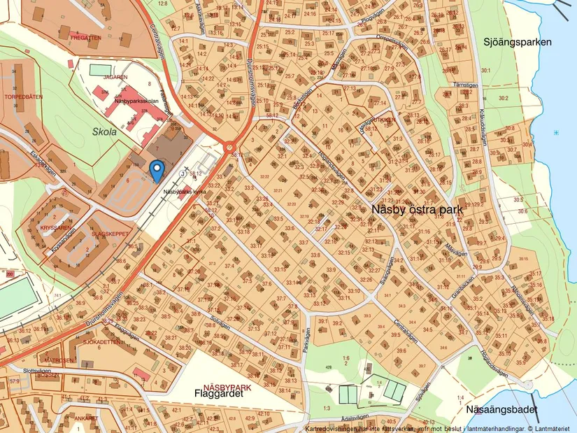 Bostadsrätt, Eskadervägen 8, Näsbypark, Täby