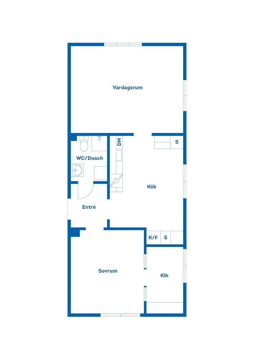 Bostadsrätt, Västra vägen 5A, Centralt, Linköping