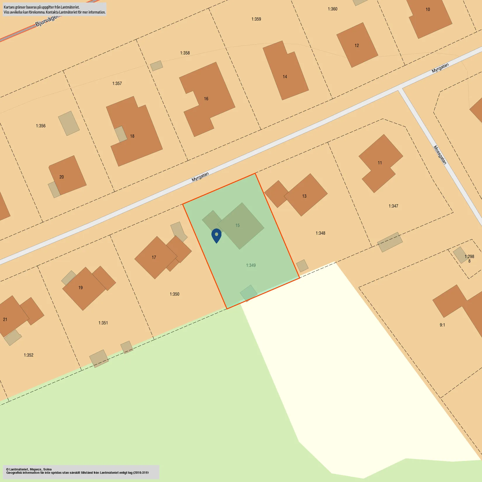 Villa, Myrgatan 15, Skellefteå